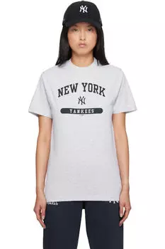 Серая футболка Yankees League '47 Edition Sporty & Rich