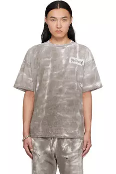 Серая грязная футболка We11done