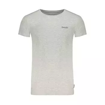 Серая хлопковая футболка Gaud