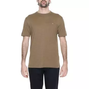 Серая хлопковая футболка Hamaki-Ho