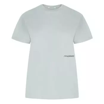 Серая хлопковая футболка HINNOMINATE, серый