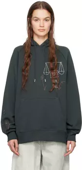 Серая худи Basquiat Edition Racing Peso Neto tudes