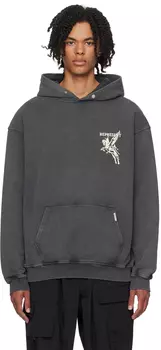 Серая худи Power & Speed Represent