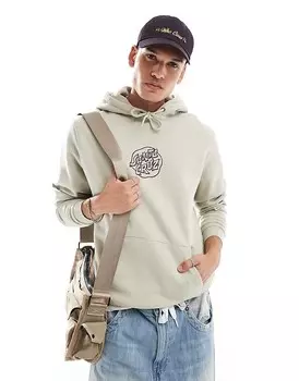 Серая худи с логотипом Santa Cruz Fever Dream