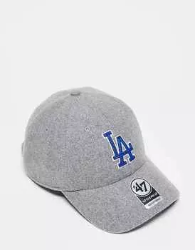 Серая кепка 47 Brand Los Angeles Dodgers