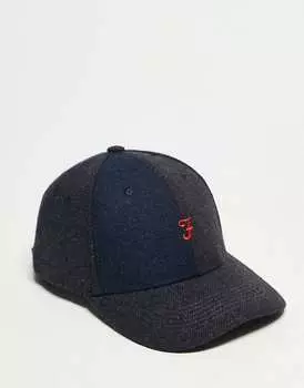 Серая кепка с логотипом Farah