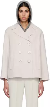 Серая кобылья куртка S Max Mara