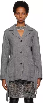 Серая куртка Helene A.P.C.