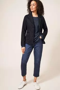 Серая куртка Olivia White Stuff и джерси из смесовой шерсти White Stuff, серый