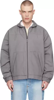 Серая куртка Premium Essentials с подкладкой Adidas Originals