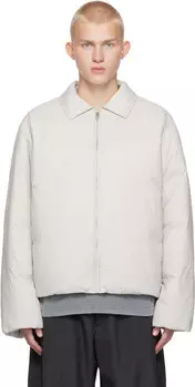 Серая куртка-пуховик Boston Puffer Axel Arigato