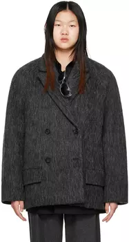 Серая куртка реглан We11done