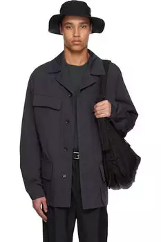 Серая куртка с четырьмя карманами LEMAIRE