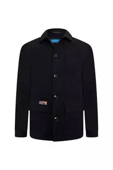 Серая куртка в стиле спецодежды Hawk Grey Hawk, темно-синий