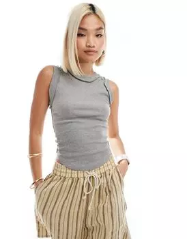 Серая майка Free People kate