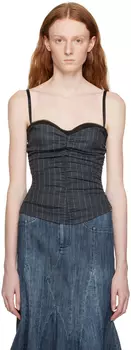 Серая майка Renzo Miaou