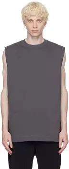 Серая майка с круглым вырезом N.Hoolywood