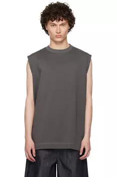 Серая майка свободного кроя N.Hoolywood