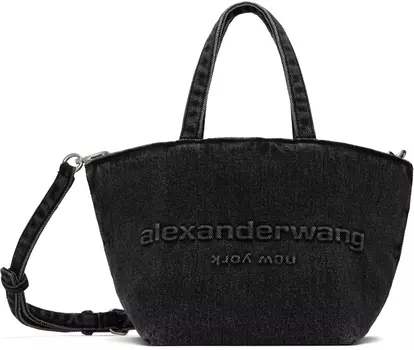 Серая маленькая сумка для перфоратора Alexander Wang