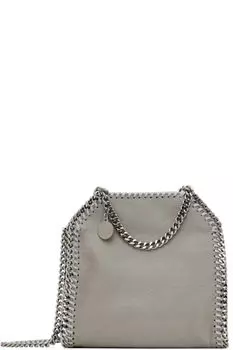 Серая маленькая сумка Falabella Stella McCartney