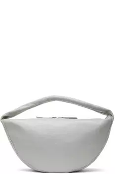 Серая макси-сумка Cush BY FAR