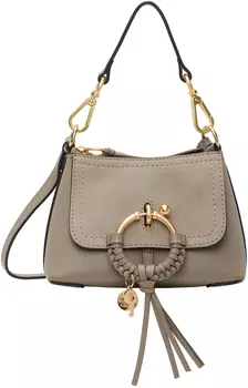 Серая мини-сумка Joan See by Chloe
