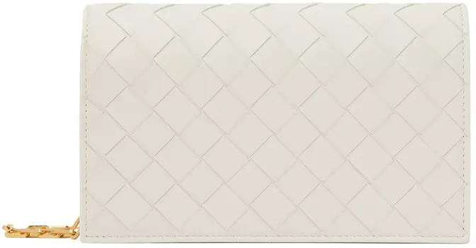 Серая мини-сумка с цепочкой Bottega Veneta