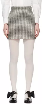 Серая мини-юбка Margaret KIMHKIM