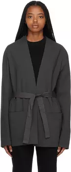 Серая мягкая куртка LEMAIRE