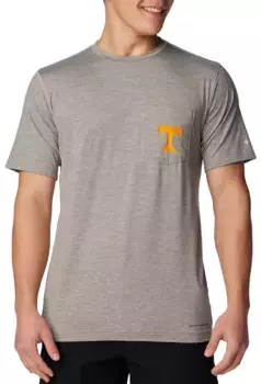 Серая мужская футболка Columbia Tennessee Volunteers Tech Trail Performance