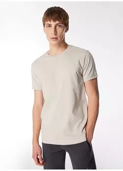 Серая мужская футболка с круглым вырезом GU24MSS03021 Gmg Frenze, серый