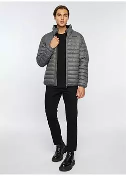 Серая мужская куртка Regular Fit 232002-040M Skechers, серый