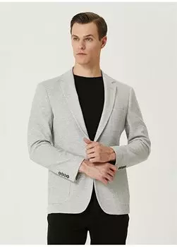Серая мужская куртка Slim Fit 1090712 Network, серый