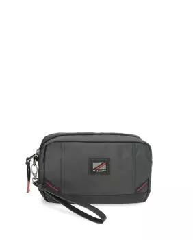 Серая мужская сумка Hackney с задним карманом Pepe Jeans, серый