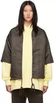 Серая нейлоновая рубашка Essentials