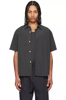 Серая новая входная рубашка mfpen