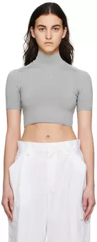 Серая облегающая водолазка alexanderwang.t