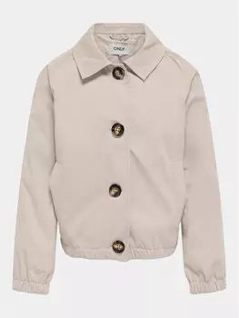 Серая переходная куртка классического кроя Kids Only, серый