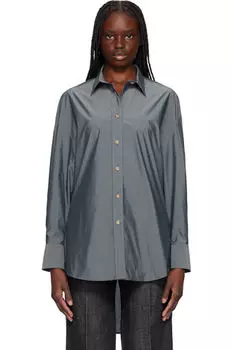 Серая рубашка Чика GIA STUDIOS