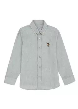 Серая рубашка для мальчика AKISKIDS023K U.S. Polo Assn., серый