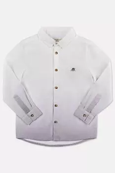 Серая рубашка Mason с эффектом выцветания Angel & Rocket, серый