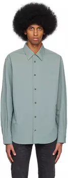 Серая рубашка-плащ John Elliott