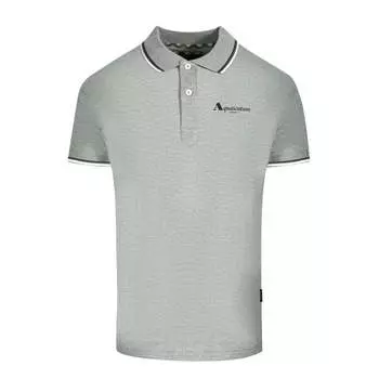 Серая рубашка-поло London с кружевом Aquascutum, серый