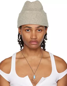 Серая шапка BB K.NGSLEY