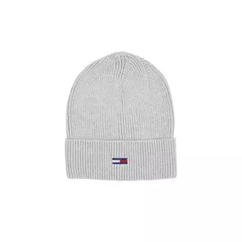 Серая шапка из органического хлопка Tommy Jeans