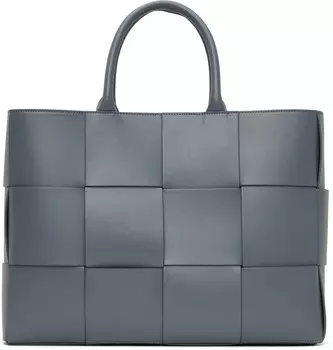 Серая средняя сумка-тоут Arco Bottega Veneta