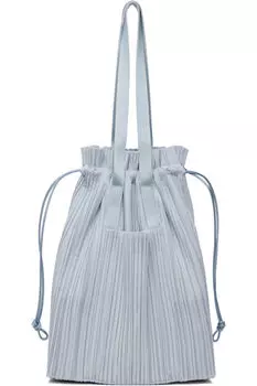 Серая сумка-тоут Pleats PLEATS PLEASE ISSEY MIYAKE