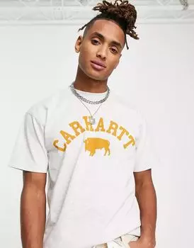 Серая свободная футболка Carhartt WIP