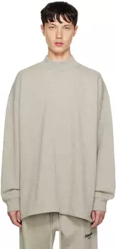 Серая свободная толстовка Essentials