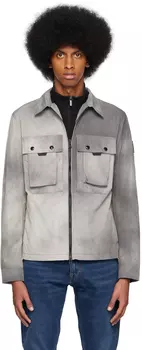 Серая тактическая куртка Belstaff